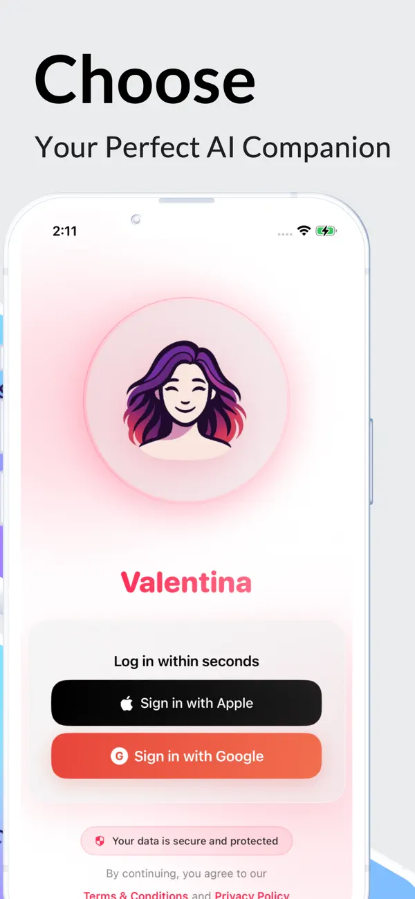 iPhone पर Valentina का स्क्रीनशॉट, 3 में से 3